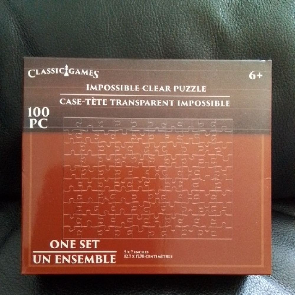Classic Clear Puzzle - 100 Pieces